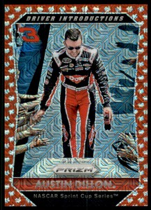 2016 Panini Prizm Prizms Red Flag #87 Austin Dillon /75