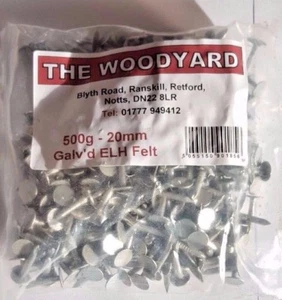 CLAVOS DE FIELTRO ELH GALVANIZADO 20mm (500g) - Imagen 1 de 1