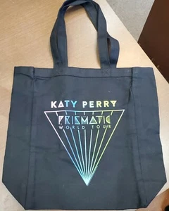 Bolso de hombro Katy Perry The Prismatic World Tour negro de lona ss108 - Imagen 1 de 4