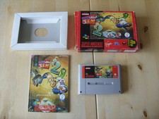 Genuine Super Nintendo / SNES Game - EARTHWORM JIM 2 - BOXED 