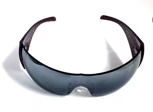 Gafas de sol Arnette Aruba II 4101 rojo/negro marco a cuadros con lentes plateadas espejadas - Imagen 1 de 2