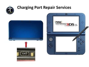 New Nintendo 3Ds xl Charging Port power adapter repair replacement service - Picture 1 of 2