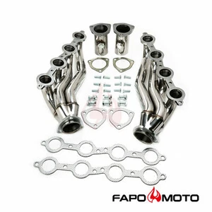 LS Motor Swap Conversion Headers For Chevy B-Body Caprice Impala Bel Biscayne - Picture 1 of 6