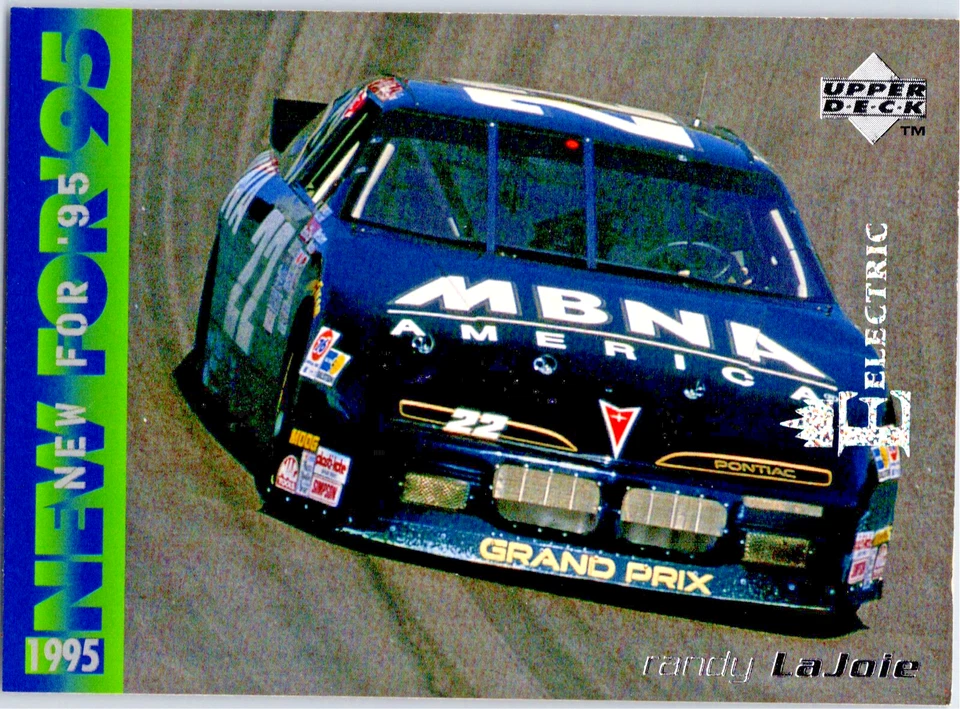 1995 Upper Deck- NASCAR "NEW FOR 95" #280 Randy Lajoie (MBNA AMERICA) - Image 1 of 2