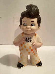 1973 BIG BOY RESTAURANT'S OF AMERICA 9" RUBBER BIG BOY BANK - Picture 1 of 5