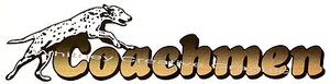 COACHMEN RV LOGO GOLD GRADIENT IN LETTERS Lettering decal 31"x7.5" 2 each - Picture 1 of 1