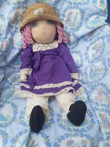 Marie d'O poupée chiffon ancienne vintage - Photo 1/7