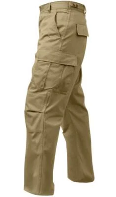 MILITARY BDU CARGO PANTS TACTICAL 6 POCKET EMT POLICE FATIGUE TROUSERS     - Image 1 of 4