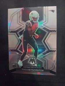 2022 Panini Mosaic Silver Prizm Tyquan Thornton #336 New England Patriots RC - Bild 1 von 5