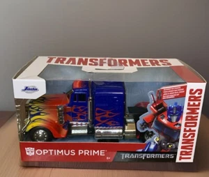Optimus Prime Flame Transformer Truck  5.9” Long Jada Toys NIB - Picture 1 of 4