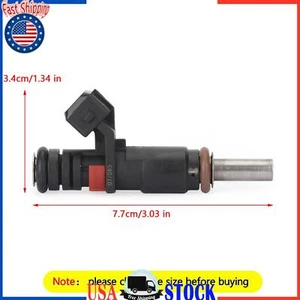 4pcs Fuel Injectors 7561277 13537561277 Fit BMW N45 N46N E93 320I 2.0L YU - Picture 1 of 11