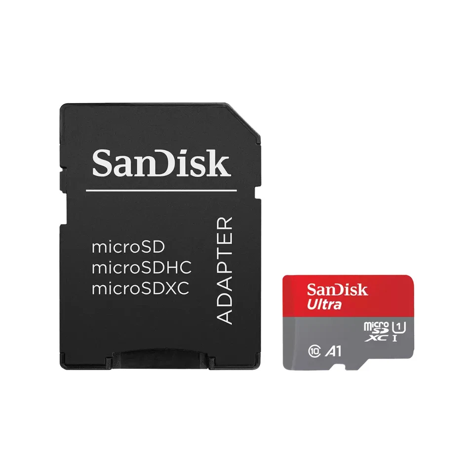 SanDisk Ultra® microSD UHS-I Karte & Adapter - 32GB/ 64GB/ 128GB  - Bild 1 von 1