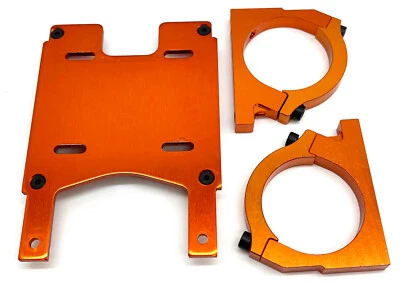 Savage X FLUX V2 MOTOR MOUNT (Plate 160114 160115 160116 orange HPI 160101 - Image 1 of 2