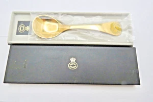 1978 Georg Jensen Sterling Annual Spoon Vermeil w/ Enamel Wild Rose Mint in Box - Picture 1 of 2