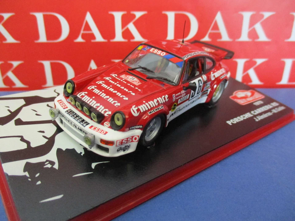 Die cast 1/43 Modellino Auto Porsche 911 Carrera RS 3.0 Rally Monte Carlo 1979 - Immagine 1 di 4