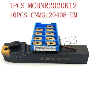 MCBNR2020K12 Index External Lathe Turning Holder+CNMG120408-HM BP010 CNC insert - Bild 1 von 5