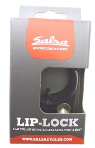Salsa Lip Lock Black 30.0 mm - Picture 1 of 1