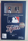 Detroit Tigers Earbud Headphones (iPod iPhone MP3 MP4) Brand New in Package