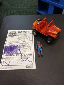 Máscara Kenner Gator completa vintage años 80 - Imagen 1 de 3