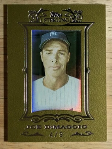 2007 Topps Sterling Framed Gold #251 Joe DiMaggio - Bild 1 von 2