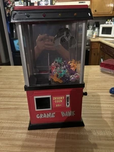 Panca gru giocattolo vintage con 15 piccoli pezzi giocattolo  - Foto 1 di 10