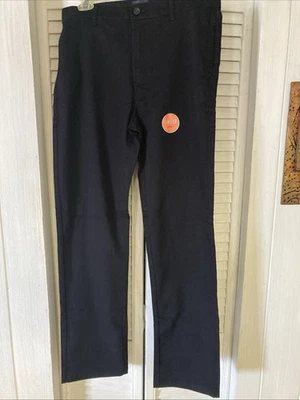 NUEVO CHILDREN PLACE BOYS NEGRO 18 RECTO Corte Ajustable Cintura Pantalón W ELASTIZADO Foto 1 de 4