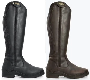 Brogini Monte Cervino Winter Long Country Riding Boots With Warm Faux Fur Lining - Picture 1 of 15