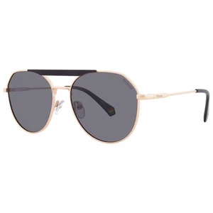Polaroid Polarized Grey Pilot Unisex Sunglasses PLD 6211/S/X 0RHL/M9 57 - Picture 1 of 4