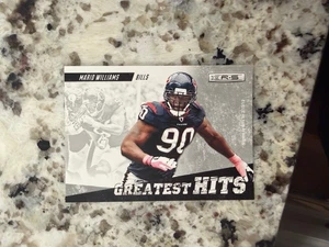 2012 PANINI ROOKIE & STAR GREATEST HITS INSERT CARD TEXANS MARIO WILLIAMS #29 - Picture 1 of 1