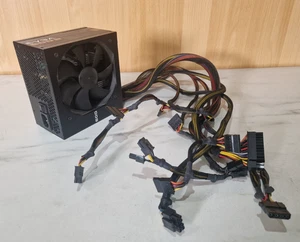 EVGA 600B 600W 80+ Bronze Gaming PC PSU Netzteil. Getestet. Lüfterabdeckung fehlt. - Bild 1 von 7