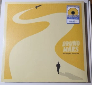 Bruno Mars Doo-wops & Hooligans Vinyl Record Neon Yellow Color Exclusive New - Picture 1 of 2