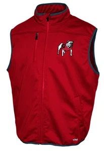 Georgia Bulldogs Franchise Club Softshell Vest - Red - Picture 1 of 3