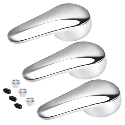 Rubinetto Leva Maniglia 40mm Cartuccia Singola Metallo Leva Maniglia 3pz - Immagine 1 di 4