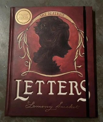 The Beatrice Letters Lemony Snicket Unpunched Letters Poster 1ST Ed 1ST PRINT - Image 1 of 4
