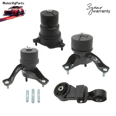 For 2012-17 Toyota Camry 2.5L Gas Engine Automatic Trans AT Motor Mount Kit 4Pcs - Изображение 1 из 4