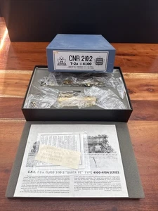 Van Hobbies HO Scale BRASS CNR 2-10-2 T-2a #4100 Steam Loco & Tender/Box F.22 - Picture 1 of 8
