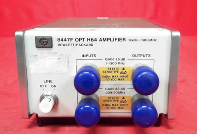 Agilent/Keysight - 8447F (Opt. H64) - Amplifier, 0.9 kHz - 1300 MHz - Image 1 of 4