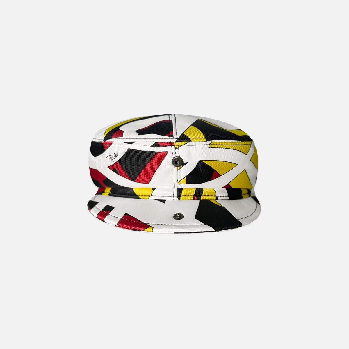 EMILIO PUCCI   【新品未使用】ハット 良品 EMILIO PUCCI エミリオプッチ コットン ハット ネイビー マルチ