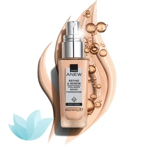 Avon Anew Refine & Renew Collagen Boost Foundation SPF30 | Worldwide Shipping  - Picture 1 of 39