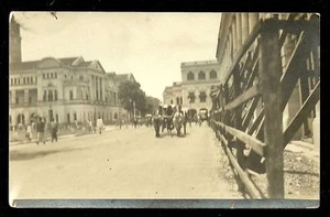 Singapore rppc Municipal Building being built 1926 - Picture 1 of 1