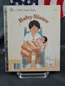 Baby Sister #306-55 A Little Golden Book "D" Edition 1986 FREE SHIPPING!!! - Picture 1 of 4