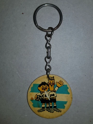 FIFA WORLD CUP GERMANY 1974 vintage KEY RING TIP & TAP Mascot soccer football Cover