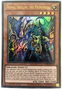 YuGiOh Primal Dragon the Primordial Ultra Rare 1st Edition NM GFP2-EN036 - Picture 1 of 1