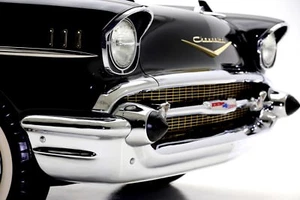 1x Headlight Chevrolet year 1945-1958 Nomad Townsman BelAir Conversion US EU MOT - Picture 1 of 3