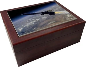 Decorative Cigar Humidor - Mark Karvon - X-15 - Cigar Wood Humidor - Picture 1 of 3
