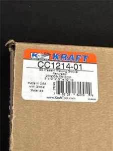^ Kraft Tool Co. Western Style Walking Groover 8"x12" 1/2"R 1/2"D CC1214-01 NEW