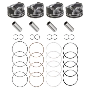 4 Set Oversize +0.50MM Piston & Rings 11-13 For Hyundai Sonata 2.4L 23410-2G500 - Picture 1 of 12