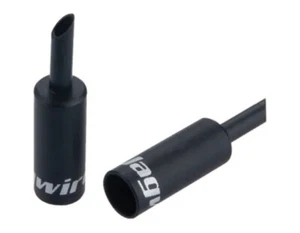 Ferrule freno bici Jagwire 5 mm foderato lega nero - confezione da 5 - Foto 1 di 1