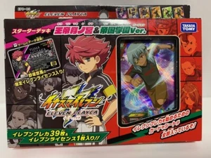 Inazuma Eleven Playca Starter Deck: Outei Tsukinomiya & Teikoku Gakuen NUOVO - Foto 1 di 3