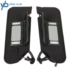 For C6 Corvette 2005-2013 Pair Left Right Side Sun Shades Sun Visors Cloth - Picture 1 of 8